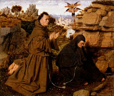 Saint Francis of Assisi Receiving the Stigmata by Jan van Eyck
